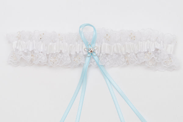 ivory knot-wedding accessories-bridal garters-gina