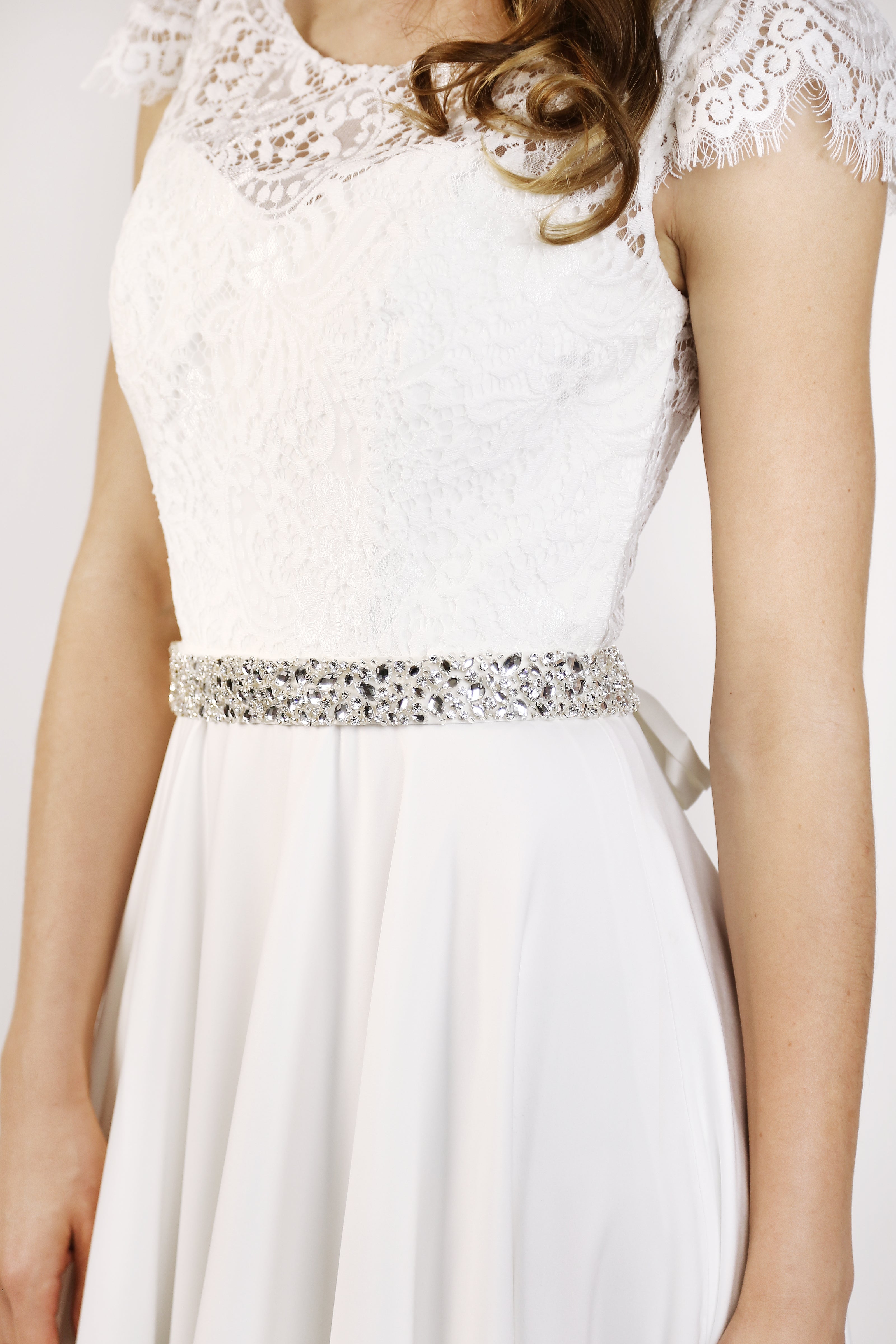 ivory knot-wedding accessories-bridal belts-kim