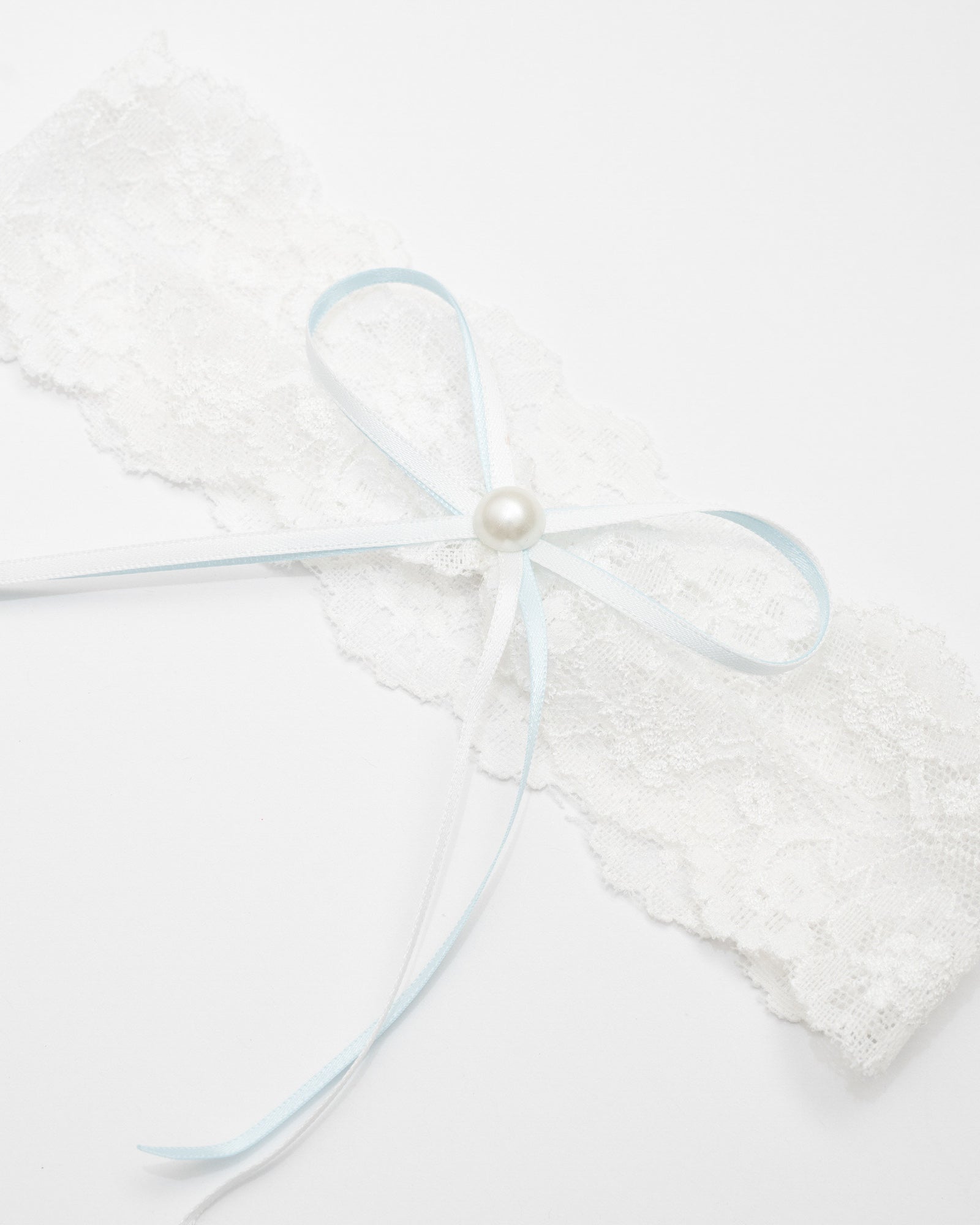 ivory knot-wedding garters-bridal-kaya