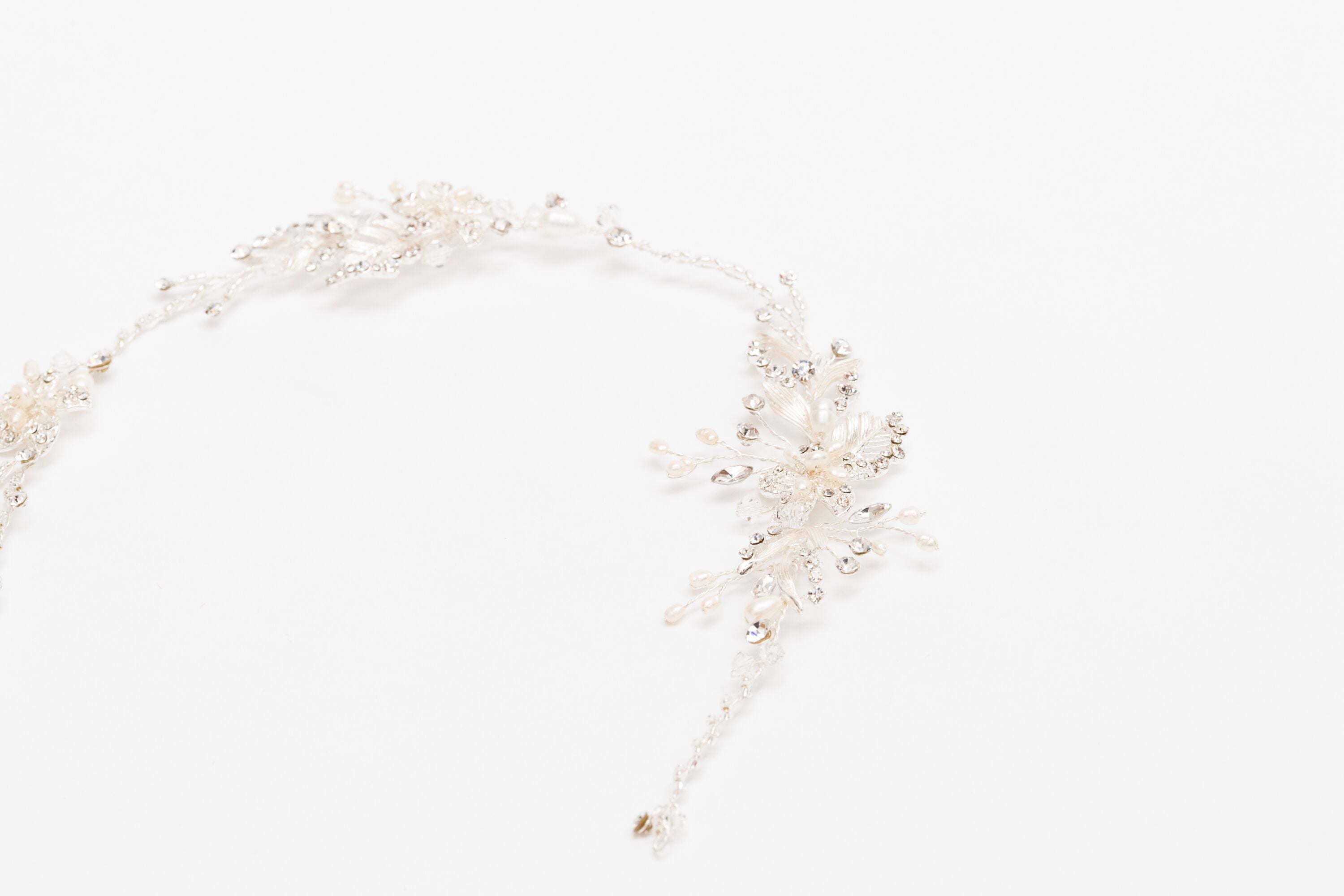 ivory knot-wedding accessories-bridal hair vine-esmerelda