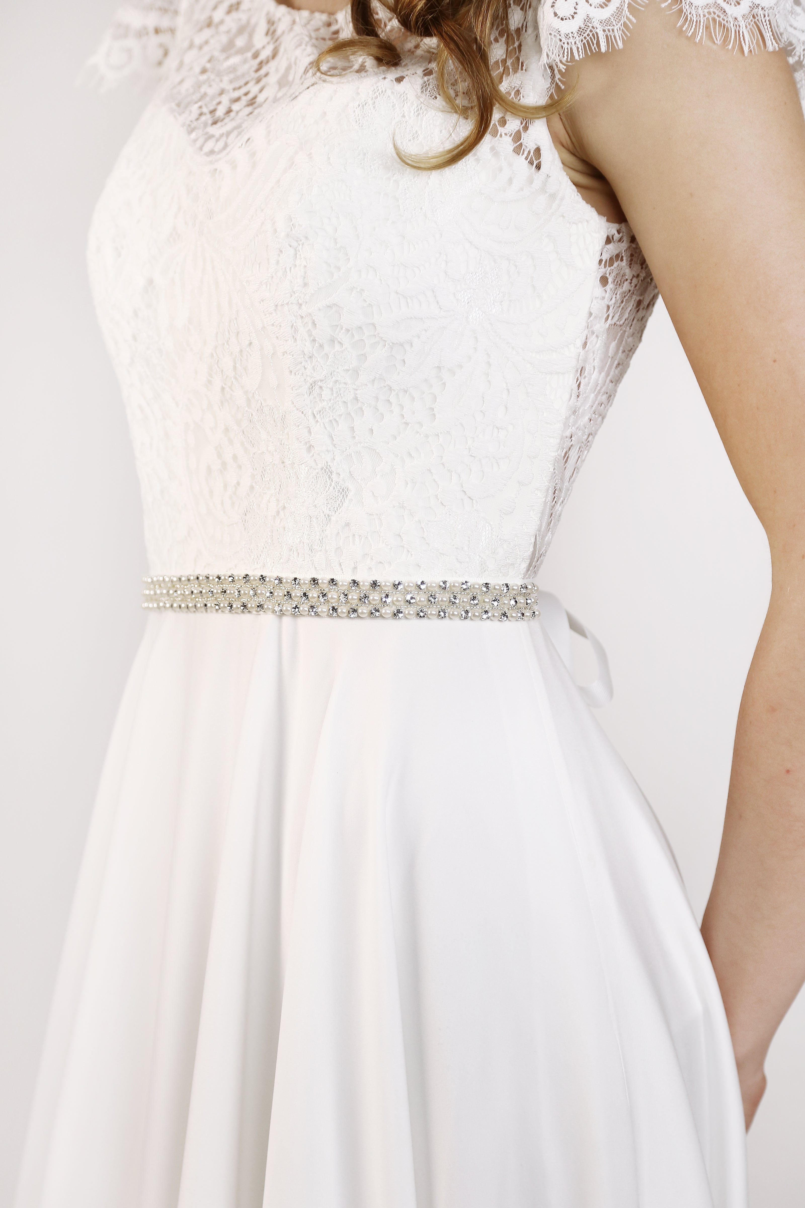 ivory knot-bridal belts-amelia