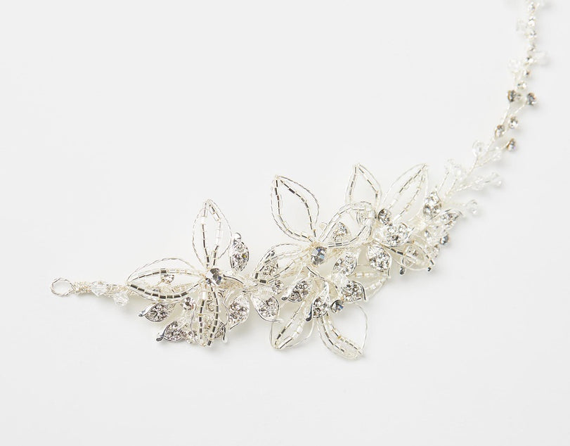 ivory knot-bridal hair accessories-hair vine-jocelyn