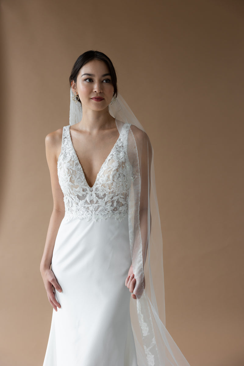 Long V-Neck Bridesmaids Dresses – DaVinci Bridal Fashion Blog | DaVinci  Bridal Blog