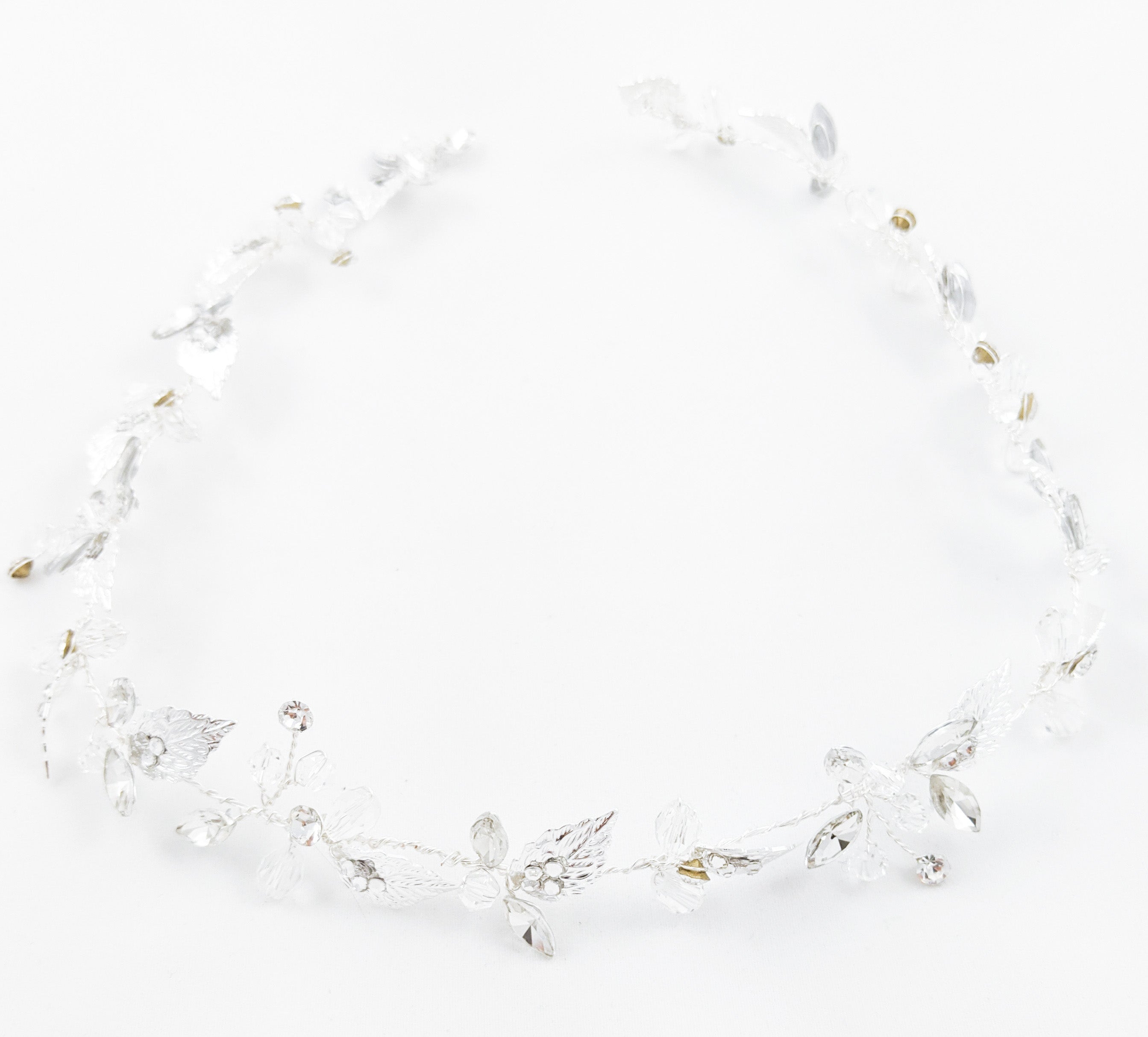ivory knot-wedding accessories-bridal hair vine-sierra