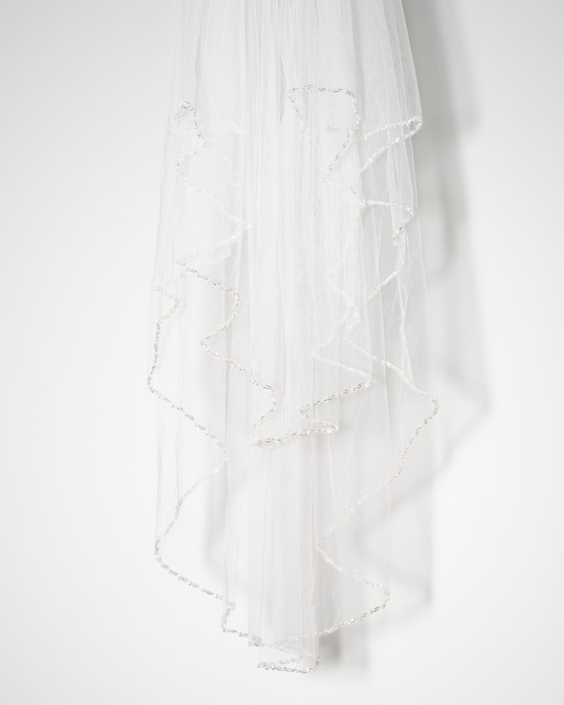 ivory knot-wedding accessories-bridal veil-gigi