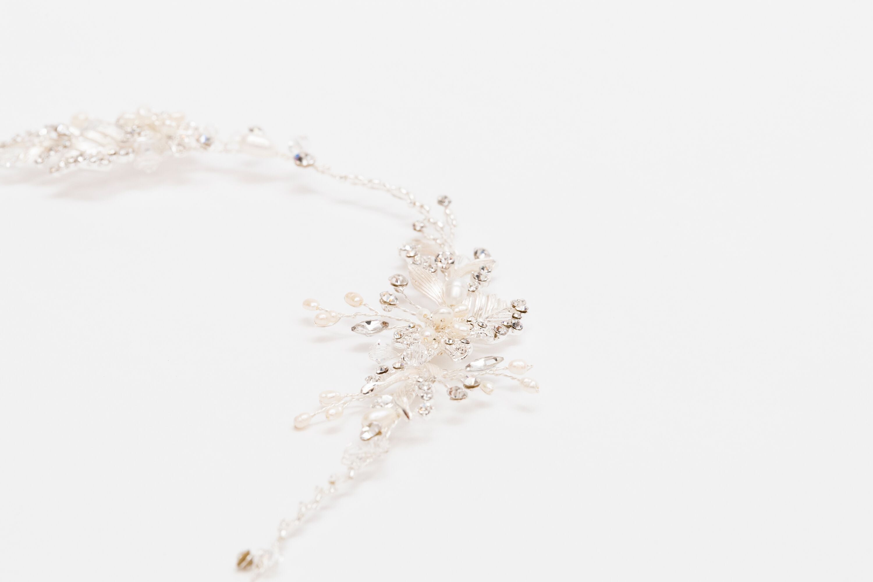 ivory knot-wedding accessories-bridal hair vine-esmerelda