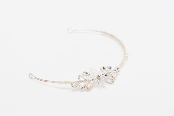 ivory knot-bridal headbands-cindy-crystal