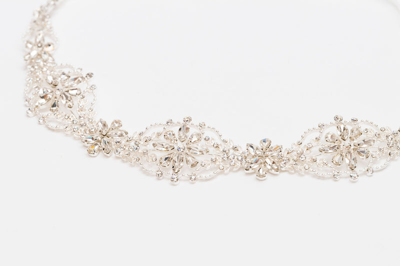 ivory knot-wedding accessories-bridal headband-maddy
