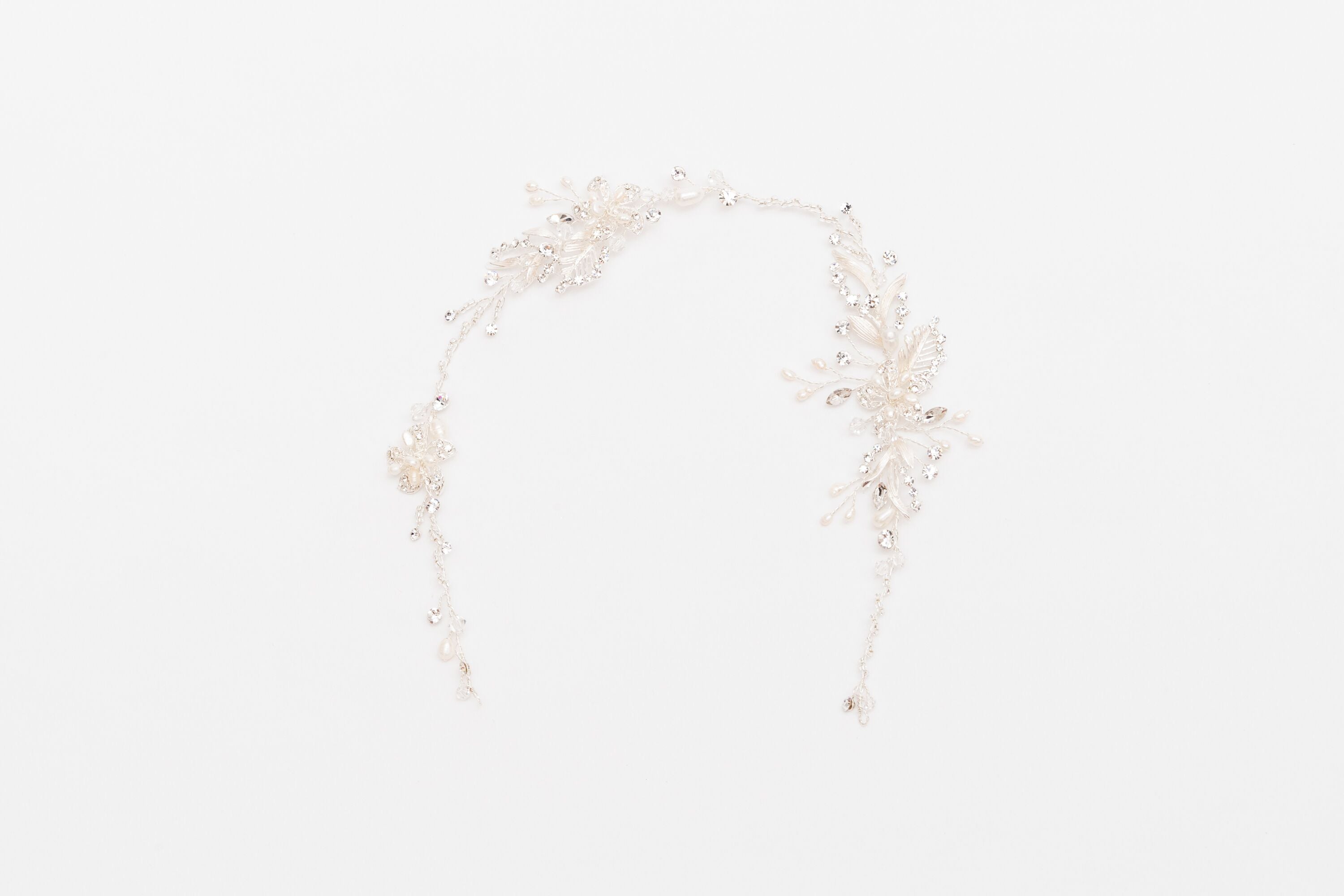 ivory knot-wedding accessories-bridal hair vine-esmerelda