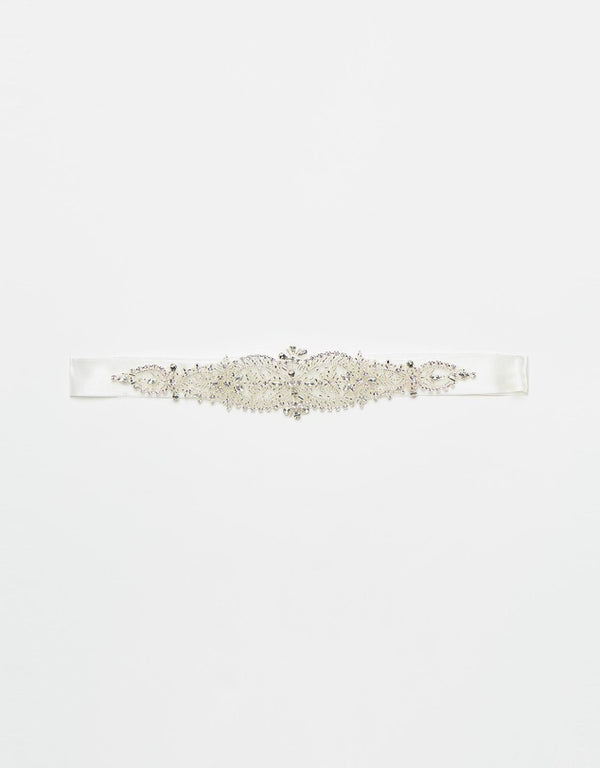ivory knot-wedding accessories-bridal belts-rosa